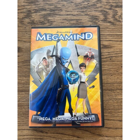 Megamind 2010 DVD Animation Will Ferrell Tina Fey Comedy Adventure Pre-Owned - Picture 1 of 4